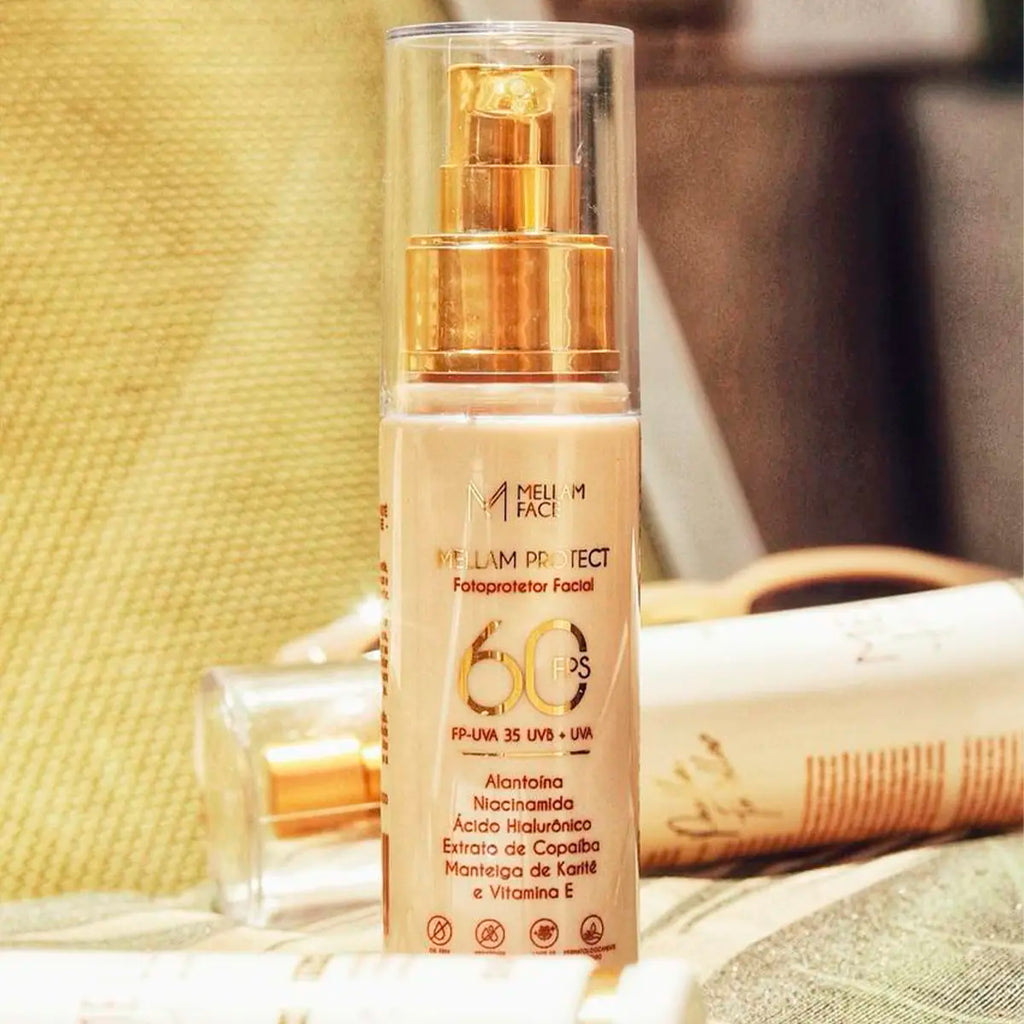 Protetor Solar Facial MellamProtect FPS 60 com PPD 35 – 50g
